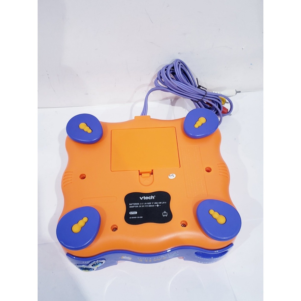 Vtech V Smile TV Learning System Console Bundle 3 Games - Working - Picture 3 of 5
